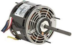 US Motors - 3/4 hp, OAO Enclosure, Auto Thermal Protection, 1,075 RPM, 115 Volt, 60 Hz, Single Phase Permanent Split Capacitor (PSC) Motor - Size 48Y Frame, Hub Mount, 3 Speed, Sleeve Bearings, 9.1 Full Load Amps, B Class Insulation, Reversible - Apex Tool & Supply