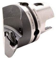 Kennametal - Left Hand Cut, Size KM80, DN.. Insert Compatiblity, Internal Modular Turning & Profiling Cutting Unit Head - 53mm Ctr to Cutting Edge, 70mm Head Length, Through Coolant, Series Kenclamp - Apex Tool & Supply