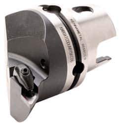 Kennametal - Left Hand Cut, Size KM80, DN.. Insert Compatiblity, Internal Modular Turning & Profiling Cutting Unit Head - 53mm Ctr to Cutting Edge, 70mm Head Length, Through Coolant, Series Kenclamp - Apex Tool & Supply