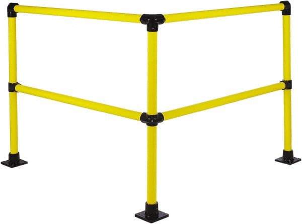 Hollaender - Pipe Rail Kits Kit Style: Corner Section Pipe Size (Inch): 1-1/2 - Apex Tool & Supply