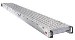 Made in USA - 30 Ft. Long x 28 Inches Wide, 2 Man Aluminum Stage Platform - Apex Tool & Supply