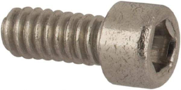 Value Collection - #1-64 UNC Hex Socket Drive, Socket Cap Screw - Grade 18-8 & Austenitic A2 Stainless Steel, Fully Threaded, 3/16" Length Under Head - Apex Tool & Supply