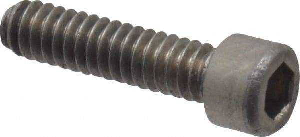 Value Collection - #1-64 UNC Hex Socket Drive, Socket Cap Screw - Grade 18-8 & Austenitic A2 Stainless Steel, Fully Threaded, 5/16" Length Under Head - Apex Tool & Supply