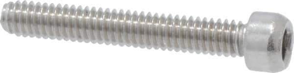 Value Collection - #1-72 UNF Hex Socket Drive, Socket Cap Screw - Grade 18-8 & Austenitic A2 Stainless Steel, Fully Threaded, 1/2" Length Under Head - Apex Tool & Supply