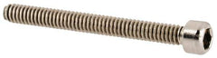 Value Collection - #2-56 UNC Hex Socket Drive, Socket Cap Screw - Grade 18-8 & Austenitic A2 Stainless Steel, Partially Threaded, 7/8" Length Under Head - Apex Tool & Supply