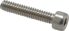 Value Collection - #5-40 UNC Hex Socket Drive, Socket Cap Screw - Grade 18-8 & Austenitic A2 Stainless Steel, Fully Threaded, 5/8" Length Under Head - Apex Tool & Supply