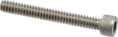 Value Collection - #6-32 UNC Hex Socket Drive, Socket Cap Screw - Grade 18-8 & Austenitic A2 Stainless Steel, Fully Threaded, 1-1/8" Length Under Head - Apex Tool & Supply