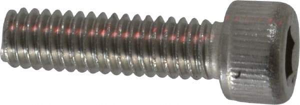 Value Collection - #6-40 UNF Hex Socket Drive, Socket Cap Screw - Grade 18-8 & Austenitic A2 Stainless Steel, Fully Threaded, 1/2" Length Under Head - Apex Tool & Supply