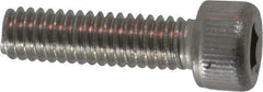 Value Collection - #6-40 UNF Hex Socket Drive, Socket Cap Screw - Grade 18-8 & Austenitic A2 Stainless Steel, Fully Threaded, 1/2" Length Under Head - Apex Tool & Supply
