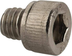 Value Collection - #10-32 UNF Hex Socket Drive, Socket Cap Screw - Grade 18-8 & Austenitic A2 Stainless Steel, Fully Threaded, 3/16" Length Under Head - Apex Tool & Supply