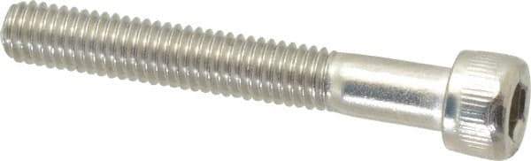 Value Collection - #10-32 UNF Hex Socket Drive, Socket Cap Screw - Grade 18-8 & Austenitic A2 Stainless Steel, Partially Threaded, 1-3/8" Length Under Head - Apex Tool & Supply