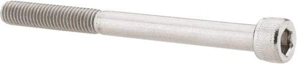 Value Collection - #10-32 UNF Hex Socket Drive, Socket Cap Screw - Grade 18-8 & Austenitic A2 Stainless Steel, Partially Threaded, 2-1/4" Length Under Head - Apex Tool & Supply
