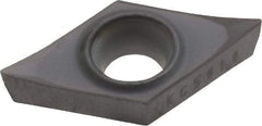 Kennametal - DCGT32.50.5 HP Grade KC5010 Carbide Turning Insert - TiAlN Finish, 55° Diamond, 3/8" Inscr Circle, 5/32" Thick, 0.0079" Corner Radius - Apex Tool & Supply