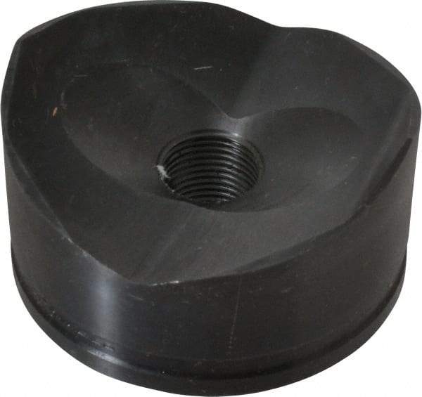Greenlee - 2-1/2" Conduit Round Punch - 74mm Hole Length x 2-7/8" Hole Diam - Apex Tool & Supply