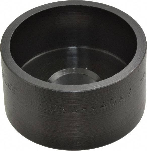 Greenlee - 1-1/2" Conduit Round Die - 49.6mm Hole Length x 1-15/16" Hole Diam - Apex Tool & Supply