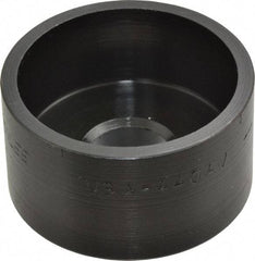 Greenlee - 1-1/2" Conduit Round Die - 49.6mm Hole Length x 1-15/16" Hole Diam - Apex Tool & Supply