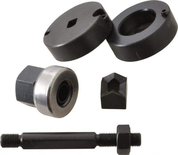 Greenlee - 0.749 Inch Hole Length x 0.67 Inch Wide, Rectangular Punch Unit - Hydraulic and Manually Operated, 14 Gauge Max in Mild Steel - Apex Tool & Supply