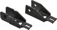 Igus - 1.02 Inch Outside Width x 0.94 Inch Outside Height, Cable and Hose Carrier Steel Zipper Mounting Bracket Set - 1-1/2 Inch Bend Radius, 0.59 Inch Inside Width x 0.67 Inch Inside Height - Apex Tool & Supply