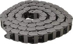 Igus - 6 Ft. Long, Igumid G, Fixed Open Cable and Hose Carrier - 0.98 Inch Inside Width x 0.71 Inch Inside Height, 1.42 Inch Outside Width x 0.91 Inch Outside Height, 1-1/2 Inch Bend Radius - Apex Tool & Supply