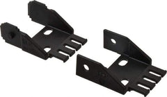 Igus - 1.93 Inch Outside Width x 0.94 Inch Outside Height, Cable and Hose Carrier Steel Zipper Mounting Bracket Set - 1-1/2 Inch Bend Radius, 1.05 Inch Inside Width x 0.67 Inch Inside Height - Apex Tool & Supply
