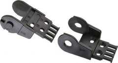 Igus - 2.13 Inch Outside Width x 1.38 Inch Outside Height, Cable and Hose Carrier Plastic Open Mounting Bracket Set - 2.17 Inch Bend Radius, 1.05 Inch Inside Width x 0.98 Inch Inside Height - Apex Tool & Supply