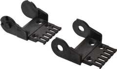 Igus - 2.87 Inch Outside Width x 1.38 Inch Outside Height, Cable and Hose Carrier Plastic Open Mounting Bracket Set - 2.17 Inch Bend Radius, 2.24 Inch Inside Width x 0.98 Inch Inside Height - Apex Tool & Supply
