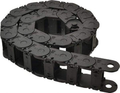 Igus - 3 Ft. Long, Igumid G, Snap Open Cable and Hose Carrier - 1-1/2 Inch Inside Width x 0.98 Inch Inside Height, 2.13 Inch Outside Width x 1.38 Inch Outside Height, 2.16 Inch Bend Radius - Apex Tool & Supply