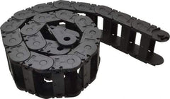 Igus - 3 Ft. Long, Igumid G, Snap Open Cable and Hose Carrier - 2.24 Inch Inside Width x 0.98 Inch Inside Height, 2.87 Inch Outside Width x 1.38 Inch Outside Height, 2.16 Inch Bend Radius - Apex Tool & Supply