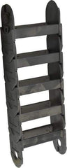 Igus - 1 Ft. Long, Igumid G, Snap Open Cable and Hose Carrier - 4.53 Inch Inside Width x 1.77 Inch Inside Height, 5.31 Inch Outside Width x 2.52 Inch Outside Height, 3.94 Inch Bend Radius - Apex Tool & Supply