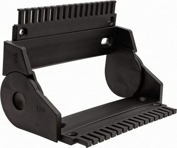 Igus - 7.68 Inch Outside Width x 2.52 Inch Outside Height, Cable and Hose Carrier Plastic Open Mounting Bracket Set - 3.94 Inch Bend Radius, 6.89 Inch Inside Width x 1.77 Inch Inside Height - Apex Tool & Supply