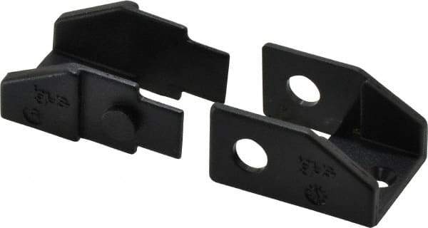 Igus - 0.89 Inch Outside Width x 0.59 Inch Outside Height, Cable and Hose Carrier Plastic Zipper Mounting Bracket Set - 1.1 Inch Bend Radius, 0.63 Inch Inside Width x 0.41 Inch Inside Height - Apex Tool & Supply