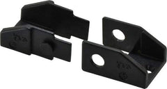 Igus - 0.89 Inch Outside Width x 0.59 Inch Outside Height, Cable and Hose Carrier Plastic Zipper Mounting Bracket Set - 1.1 Inch Bend Radius, 0.63 Inch Inside Width x 0.41 Inch Inside Height - Apex Tool & Supply
