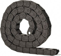 Igus - 3 Ft. Long, Igumid G, Snap Open Cable and Hose Carrier - 0.63 Inch Inside Width x 0.41 Inch Inside Height, 0.89 Inch Outside Width x 0.59 Inch Outside Height, 1.1 Inch Bend Radius - Apex Tool & Supply