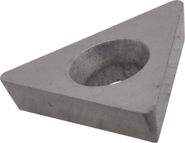 Interstate - TPGW322 Grade I55 Carbide Turning Insert - Uncoated, 60° Triangle, 3/8" Inscr Circle, 1/8" Thick, 1/32" Corner Radius - Apex Tool & Supply