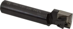 APT - 1-1/16" Min Bore Diam, 4" OAL, 3/4" Shank Diam, Indexable Boring Bar - TPG Insert, Screw or Clamp Holding Method - Apex Tool & Supply
