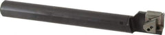 APT - 1-1/16" Min Bore Diam, 7" OAL, 3/4" Shank Diam, Indexable Boring Bar - TPG Insert, Screw or Clamp Holding Method - Apex Tool & Supply