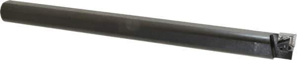 APT - 1-1/2" Min Bore Diam, 15" OAL, 1-1/4" Shank Diam, Indexable Boring Bar - TPG Insert, Screw or Clamp Holding Method - Apex Tool & Supply