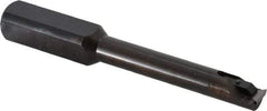 Made in USA - 0.55" Min Bore Diam, 5" OAL, 3/4" Shank Diam, Indexable Boring Bar - 3" Max Bore Depth, TPEE 730 Insert, Clamp Holding Method - Apex Tool & Supply