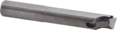 Made in USA - 0.8" Min Bore Diam, 5" OAL, 3/4" Shank Diam, Indexable Boring Bar - 3" Max Bore Depth, TPG 320 Insert, Clamp Holding Method - Apex Tool & Supply