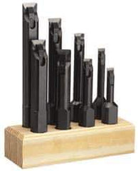 Made in USA - 0.55" Min Bore Diam, 4" OAL, 3/4" Shank Diam, Indexable Boring Bar - 2" Max Bore Depth, TPEE 730 Insert, Clamp Holding Method - Apex Tool & Supply