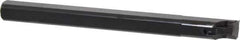 Made in USA - 0.8" Min Bore Diam, 8" OAL, 3/4" Shank Diam, Indexable Boring Bar - TPG 320 Insert, Clamp Holding Method - Apex Tool & Supply