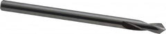 Magafor - 3mm Body Diam, 90°, 1-3/4" OAL, Solid Carbide Spotting Drill - Apex Tool & Supply
