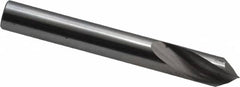 Magafor - 1/4" Body Diam, 90°, 2" OAL, Solid Carbide Spotting Drill - Apex Tool & Supply