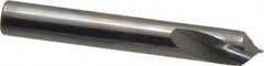 Magafor - 3/8" Body Diam, 90°, 2-3/4" OAL, Solid Carbide Spotting Drill - Apex Tool & Supply