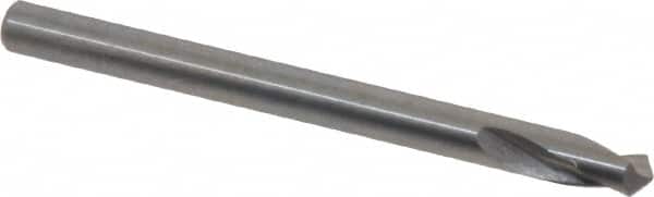 Magafor - 4mm Body Diam, 120°, 2" OAL, Solid Carbide Spotting Drill - Apex Tool & Supply