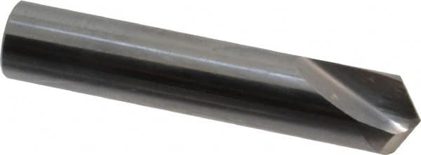 Magafor - 1/2" Body Diam, 120°, 2-3/4" OAL, Solid Carbide Spotting Drill - Apex Tool & Supply