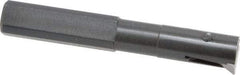 APT - 1/2" Min Bore Diam, 3" OAL, 1/2" Shank Diam, Indexable Boring Bar - 1-1/2" Max Bore Depth, TPG 221 Insert, Screw Holding Method - Apex Tool & Supply