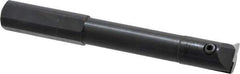 APT - 5/8" Min Bore Diam, 4-3/4" OAL, 5/8" Shank Diam, Indexable Boring Bar - 3" Max Bore Depth, TPG 221 Insert, Screw Holding Method - Apex Tool & Supply