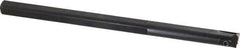 APT - 9/16" Min Bore Diam, 8" OAL, 1/2" Shank Diam, Indexable Boring Bar - TPG 221 Insert, Screw Holding Method - Apex Tool & Supply