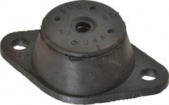 Tech Products - 3/8-16 Bolt Thread, 3-7/8" Long x 2-3/8" Wide x 1-1/4" High Standard Deflection Stud Mount Leveling Pad & Mount - 135 Max Lb Capacity, 1-3/4" Base Diam - Apex Tool & Supply